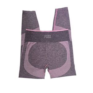 PINK Victoria's Secret Seamless High Rise Leggings Marl Purple Pink Size M